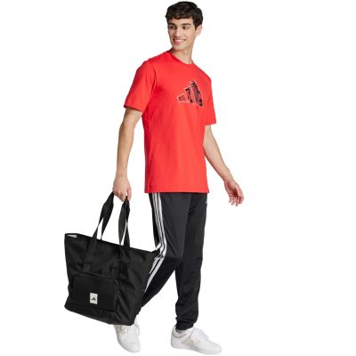 12. Koszulka męska adidas Logo Graphic czerwona JJ3934