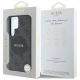 8. Etui Guess 4G Round Patch Classic Logo MagSafe do Samsung Galaxy S25 Ultra czarny