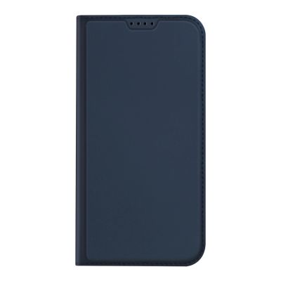 8. Etui do iPhone 15 Pro Max pokrowiec z klapką i portfelem Dux Ducis Skin Pro - niebieski