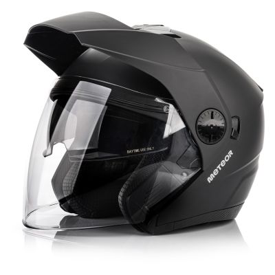 Kask motocyklowy Meteor Hekato XL 61 cm czarny