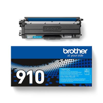 4. Brother TN-910C kaseta z tonerem 1 szt. Oryginalny Cyjan