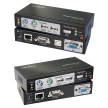 Lindy Cat.5 KVM Extender Combo 300, PS/2, USB i VGA