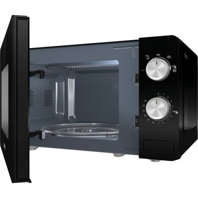 4. Kuchenka mikrofalowa Gorenje MO20E1B Free standing, 20 L, 800 W, Black