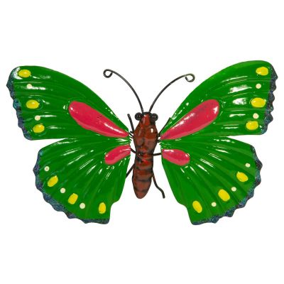 7. MOTYL DEKORACYJNY 26CM ZIELONY