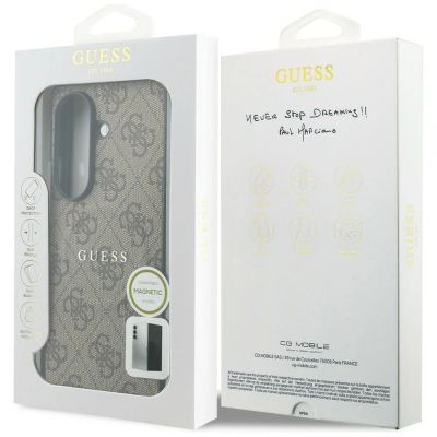 7. Etui Guess 4G Classic MagSafe na Samsung Galaxy Z Fold 8 Ultra - brązowe