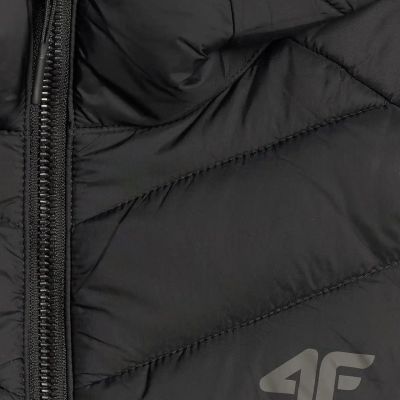 6. Kamizelka damska 4F F372 głęboka czerń 4FWAW26TVJAF372 20S