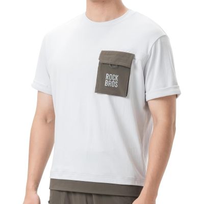 Rockbros męska koszulka MTB biała 2XL