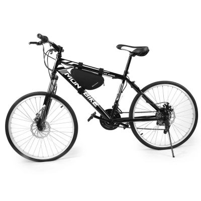 9. Wozinsky torba rowerowa na ramę roweru 1,5 l czarny (WBB11BK)