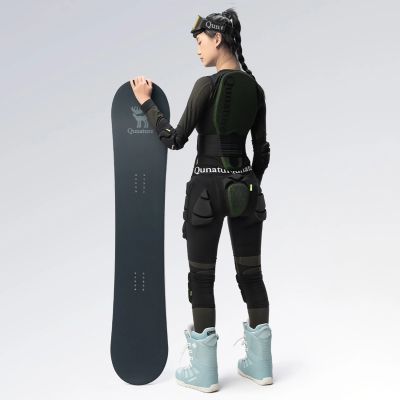 5. Ochraniacze bioder Qunature Ski - Advanced XL narty snowboard łyżwy - czarne