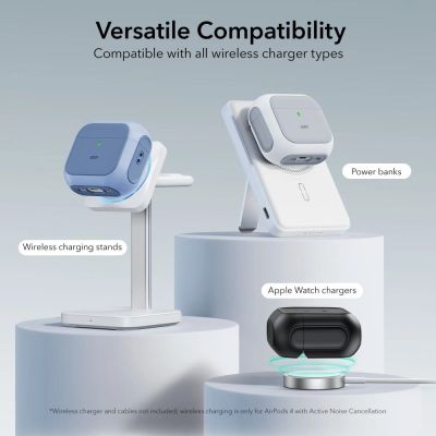 5. Etui ESR Orbit Halolock MagSafe na Apple AirPods 4 - czarne