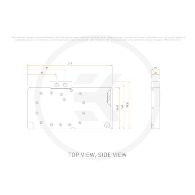 5. Bloki wodne EK EK-Quantum Vector3 Blok wodny GPU Astral RTX 5090, D-RGB - Akryl
