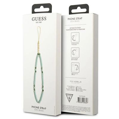 3. Zawieszka Guess Heishi Beads - niebieska