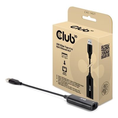 2. Adapter I/O USB do RJ45/M/F CAC-1421 CLUB3D