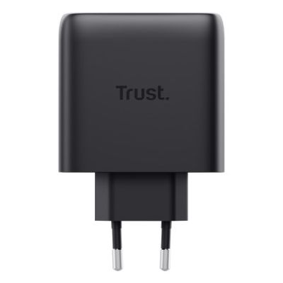 2. Ładowarka TRUST czarna MAXO GaN 65W 2x USB-C