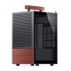 10. Obudowa Jonsbo T6, Mini-Tower, Mini-ITX, Tempered Glass, Holz - czarna