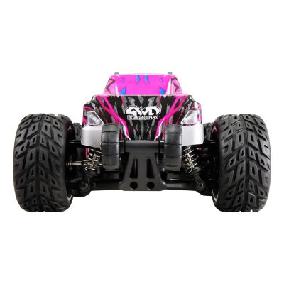 8. Amewi Hyper Go MAX20 Monster Truck Li-Po 750mAh niebieski/różowy