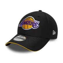 Czapka z daszkiem New Era 9FORTY NBA LA Los Angeles Lakers Microfibre Black - 60771855