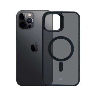 9. Etui 3mk Smoke MagCase na Apple iPhone 12 Pro Max - czarne