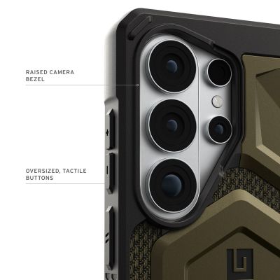 4. Urban Armor Gear Monarch Pro Kevlar pokrowiec na telefon komórkowy 17,5 cm (6.9") Zielony