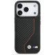 3. Etui BMW M Carbon Line & Logo MagSafe na iPhone 17 Pro - czerwone