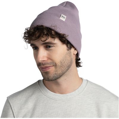2. Czapka BUFF KNITTED BEANIE LILON LILAC ICE   one size