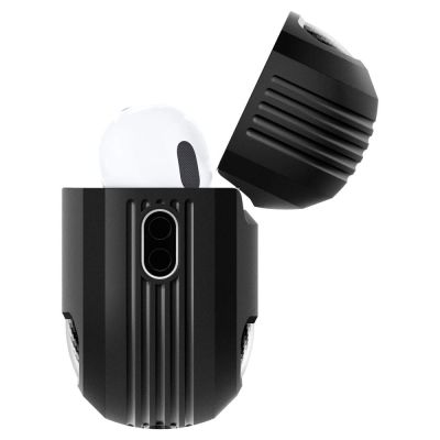 5. Etui Spigen Rugged Armor na Apple AirPods Pro 1 / 2 - czarny mat