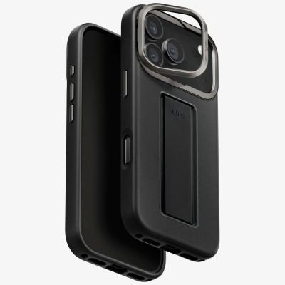 Etui UNIQ Heldro Pro Magclick Charging na iPhone 17 Pro - czarne