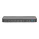 16. Digitus Przełącznik KVM, 4-portowy, 4K 60 Hz, 4 x DP in, 1 x DP/HDMI out