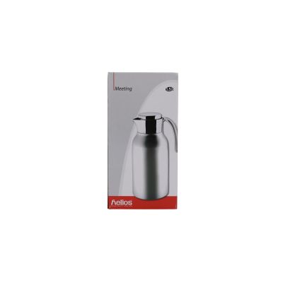 Helios Edelstahl-Isolierkanne Meeting 1,5 l