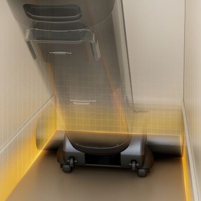 16. Odkurzacz pionowy UWANT D700 Pro z funkcją mopowania do pracy na mokro i sucho - niebieski