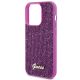 6. Etui Guess Disco Metal Script na iPhone 15 Pro - różowe