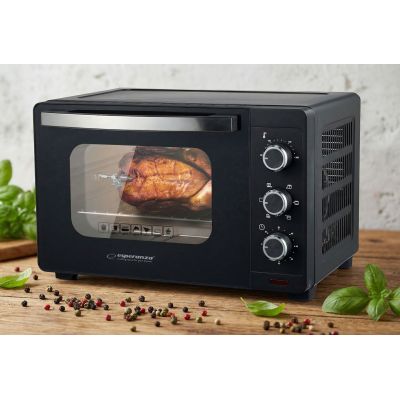 10. ESPERANZA MINI PIEKARNIK Z KONWEKCJĄ I ROŻNEM NAPOLI 1600W 25L EKO006N