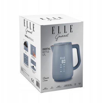5. Czajnik elektryczny ELLE 1,7L niebieski