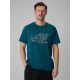 T-shirt regular z nadrukiem męski 4F 4FRSS26TTSHM3989-10S