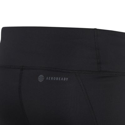 4. Legginsy adidas Training Aeroready 3S High-Rise 7/8 Optime TG Jr IC0363