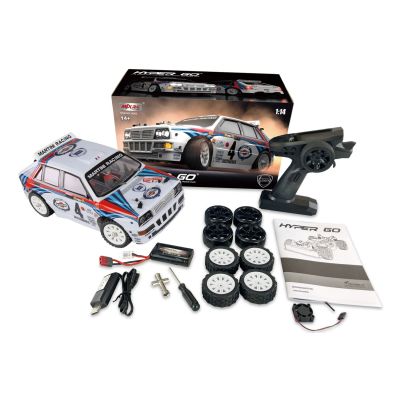 3. Samochód Amewi Hyper Go Lancia Delta HF Integrale Rallye/Drift 4WD 1: