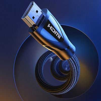 3. Kabel Ugreen HD140 80401 HDMI 2.1 / HDMI 2.1 1m - czarny