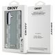 8. Etui DKNY Leather Checkered Pattern MagSafe do Samsung Galaxy S25 taupe