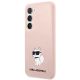 2. Etui Karl Lagerfeld Silicone Choupette na Samsung Galaxy S23+ - różowe