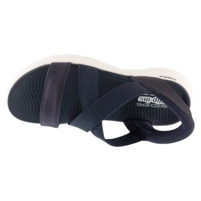 3. Skechers Slip-Ins: Go Walk Flex Sandal - Glimmer Up 141489-NVY Granatowe 36