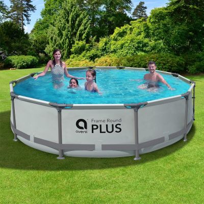 2. BASEN STELAŻOWY OWALNY 366X76CM ULTRA STRONG 12016V63