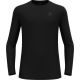 2. Koszulka męska ODLO Merino 160 BL Top Crew Neck l/s roz. M Czarna