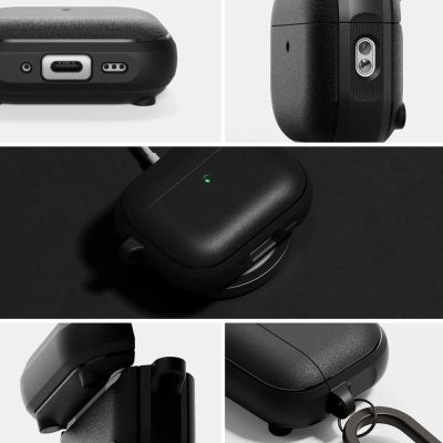 4. Etui Ringke Onyx Magnetic MagSafe na AirPods Pro 3 - czarne