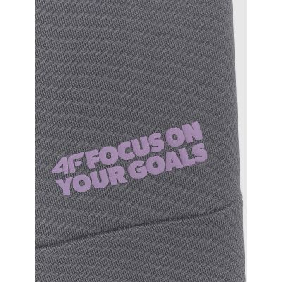 7. Spodnie dresowe joggery chłopięce 4F 4FJRAW25TTROM1605-22S