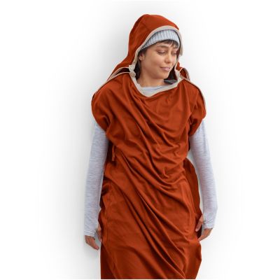 2. Wkładka do śpiwora SEA TO SUMMIT Reactor Fleeceweight Liner Long, picante red