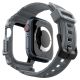 8. Etui Spigen Rugged Armor na Apple Watch 10 46 mm - szare