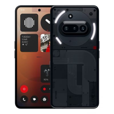 5. Smartfon Nothing Phone (3a) A422-10Y 17,2cm (6.77") Dual SIM Android 15 5G USB Type-C 12GB 256GB 5000mAh Czarny