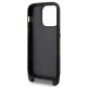 6. Etui Karl Lagerfeld Crossbody Saffiano Karl & Choupette na iPhone 14 Pro - czarne