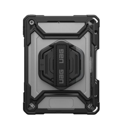 UAG Plasma HS Kickstand - obudowa ochronna z uchwytem do Apple Pencil, uchwytem na dłoń oraz podstawką do iPad 10.9" 10 generacja / 11" (A16) (ice/black)