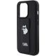 6. Etui Karl Lagerfeld Gripstand Saffiano Choupette Pins na iPhone 14 Pro Max - czarne